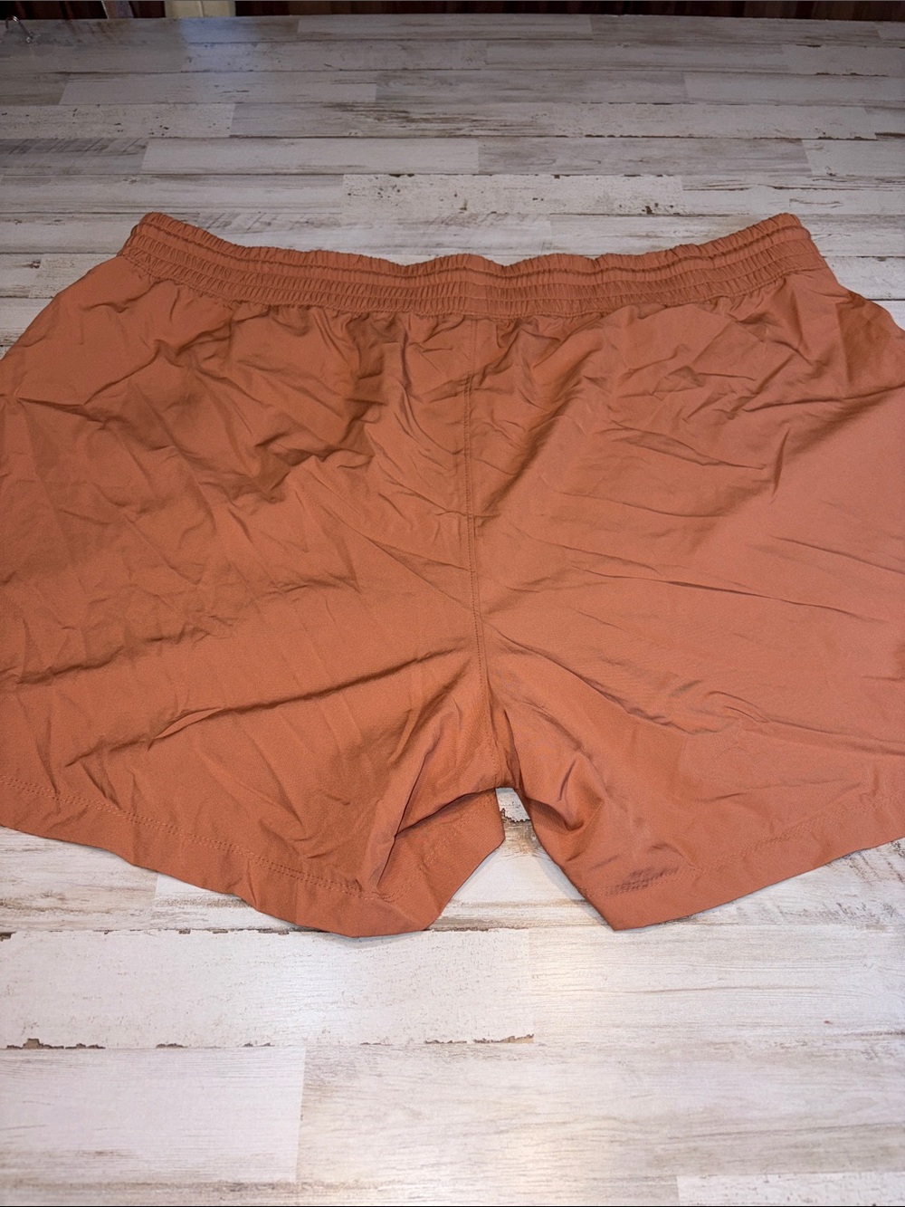 Old Navy Strechtech Drawstring Shorts in Rust Brown Plus Size 3X - Picture 11 of 14